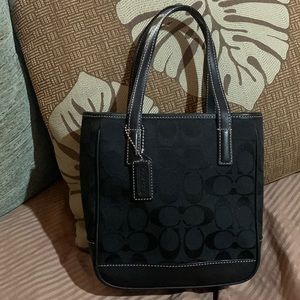 Vintage monogram Coach purse